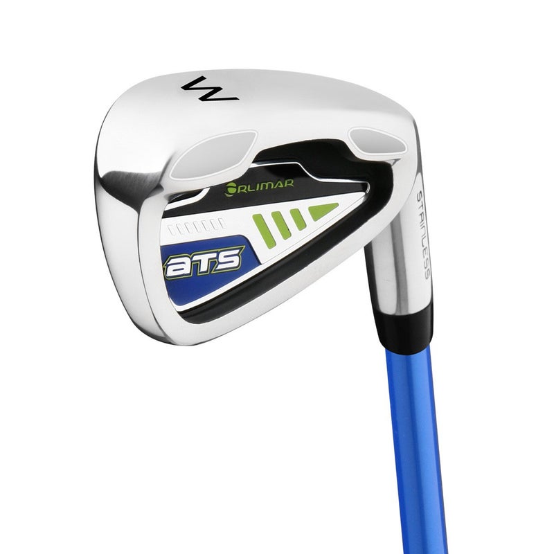 Orlimar Golf ATS Junior Boy's Blue/Lime Golf Wedge (Right Hand Ages 5-8) - Image 1